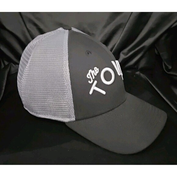 Golden State Warriors NBA The Town New Era 3930 Cap/Hat, Sz Lg-XL, Gray/Black - Picture 3 of 6